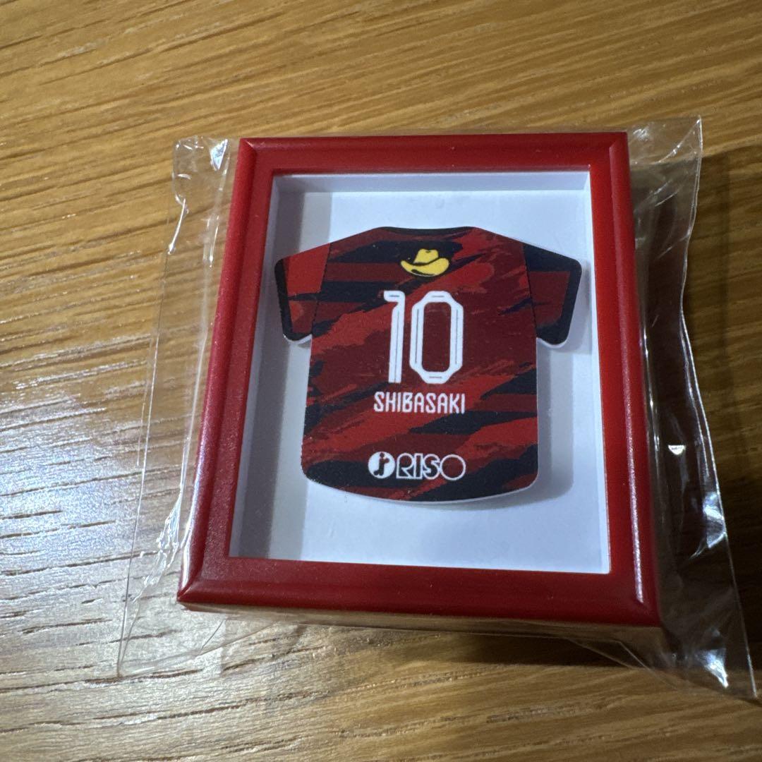 

[USED] Gaku Shibasaki - National Stadium Purchase Bonus Mini Framed Stand Pin Badge 2025