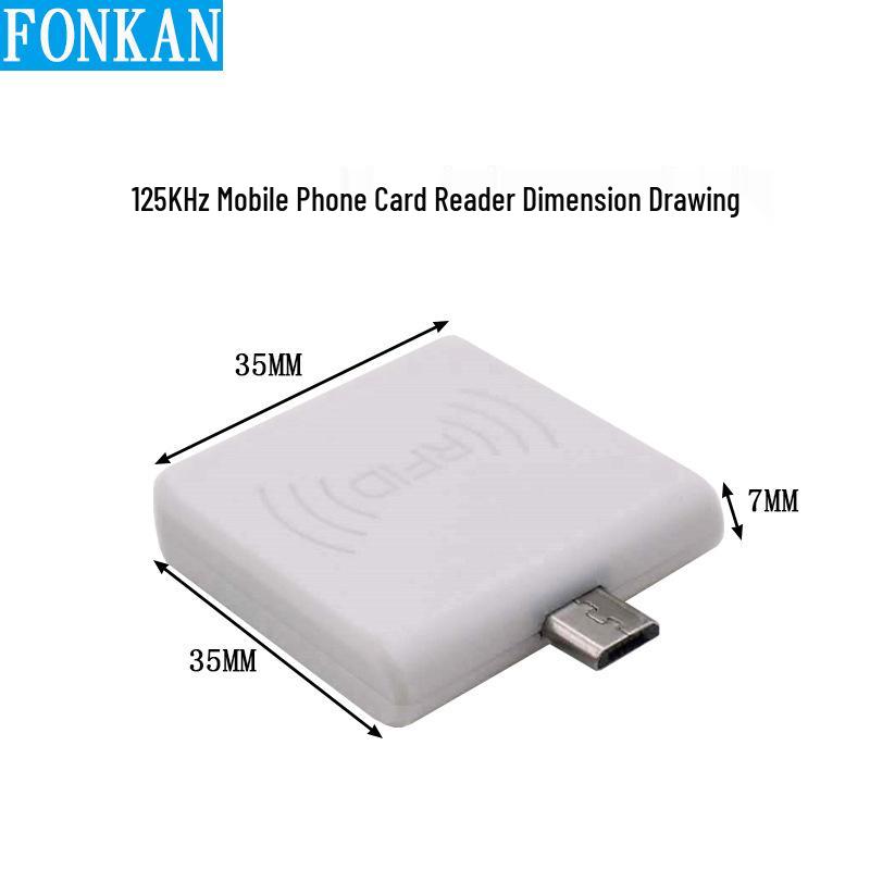 UHF RFID Android Card Reader with Long-Distance Tag Scanning and Recognition