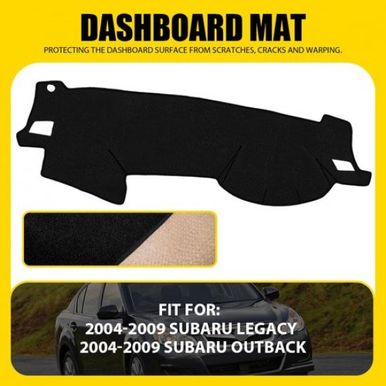 Dashboard Dash Mat Non-Slip Protector Cover For Subaru Legacy Outback 2004-09 EA