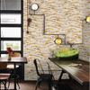 14 ks Elegance Žlutý mramor Samolepky na kuchyňské dlaždice Koupelna Samolepící nástěnná dekorace Home DIY