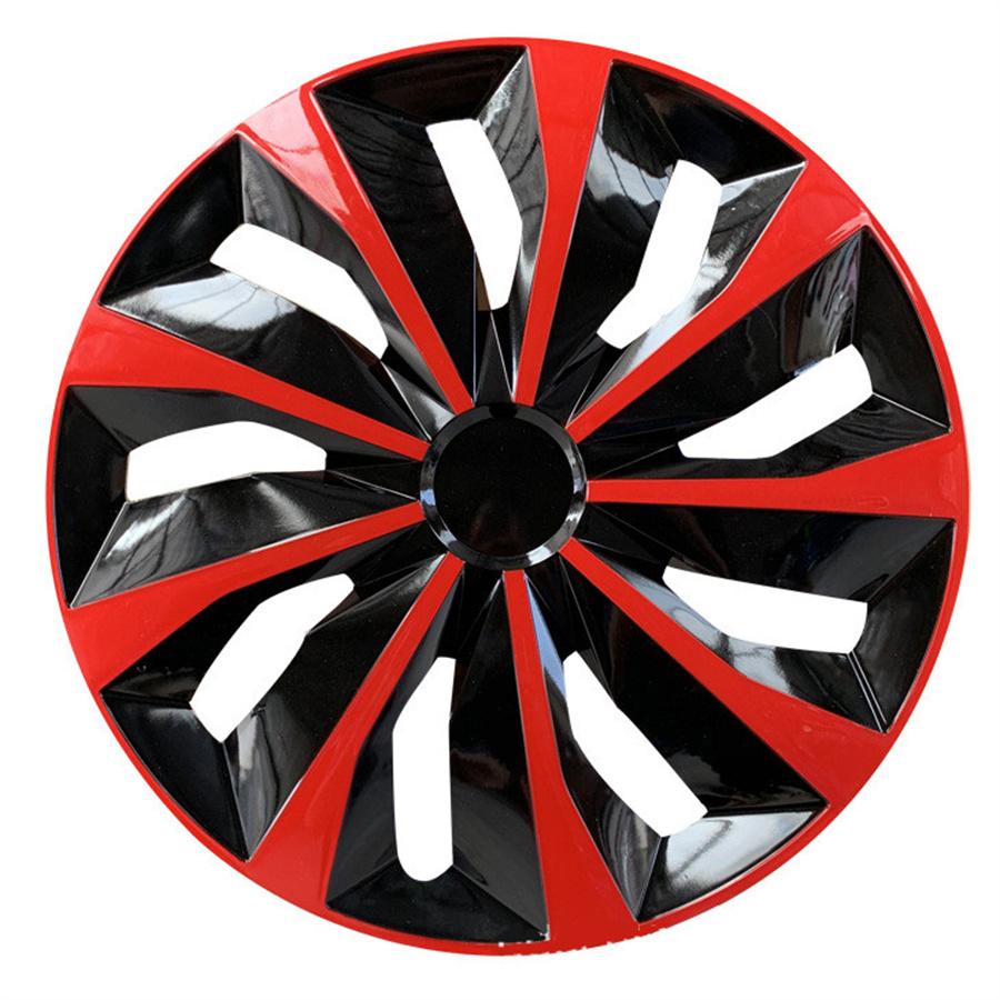 4 Piezas/Set Tapacubos Universales para Rueda de Coche 16" Tapas de Rueda Cubiertas de Rueda Cubierta de Piel para Llanta de Automóvil Accesorios de Decoración para Coche