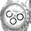 [Daniel Muller] DANIEL MULLER Uhr Alle Edelstahl Chronograph Herrenuhr DM-2003WH Weiß