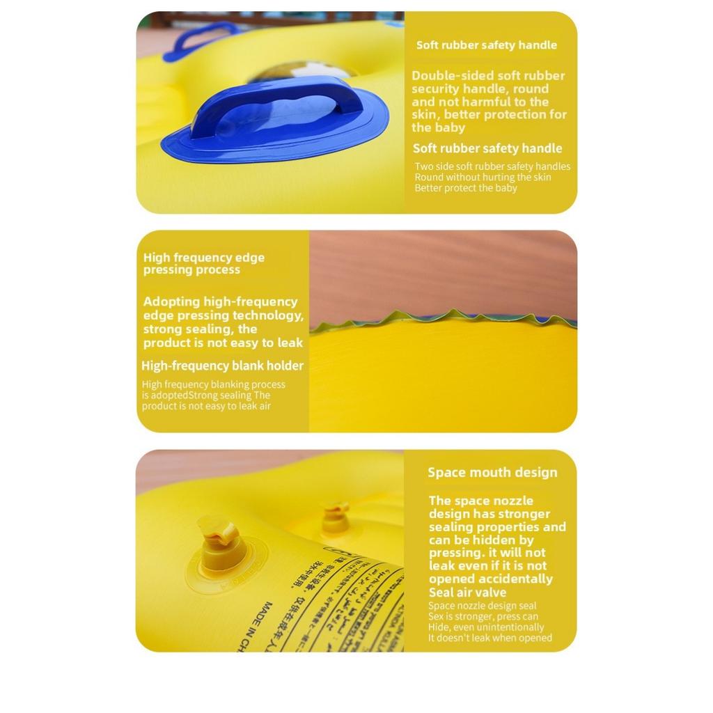 Aufblasbares Surfbrett mit Griff - Faltbar, Geeignet für Anfänger und Erwachsene, Strandausrüstung, Wassersport, Surfbrett, Surfen für Erwachsene