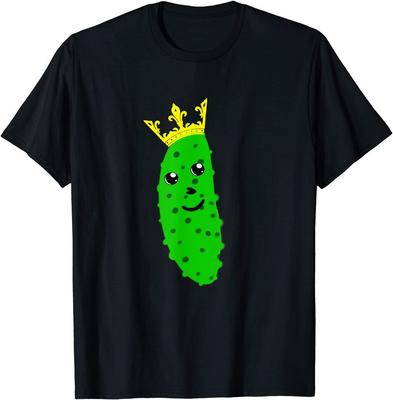 Pickle Crown Cucumber Lover Funny T-Shirt Classic T-shirt