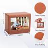 [Hiyqin] Photo Storage Box for Instax Wide/Polaroid Now+/I-Type/OneStep2 Instant Film, 3.5x4.3 inch, Fujifilm Instax Wide 400/300 Image