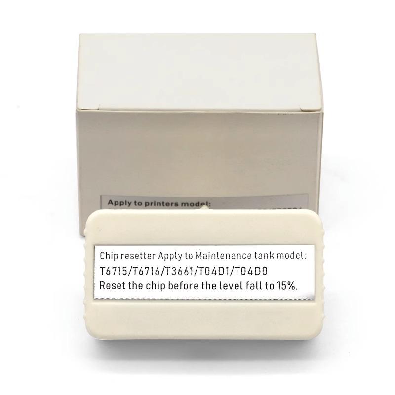 T6716 T04D1 T04d0 T3661 Reinicializador de chip de tanque de manutenção para decodificador Epson WF-M5799 C5710 C5790 C5290 C5210 XP-15000 XP6000 L6170