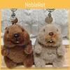Toy Marmots Plush Keychain Children Function Collectible Bag Accessory Doll Gift