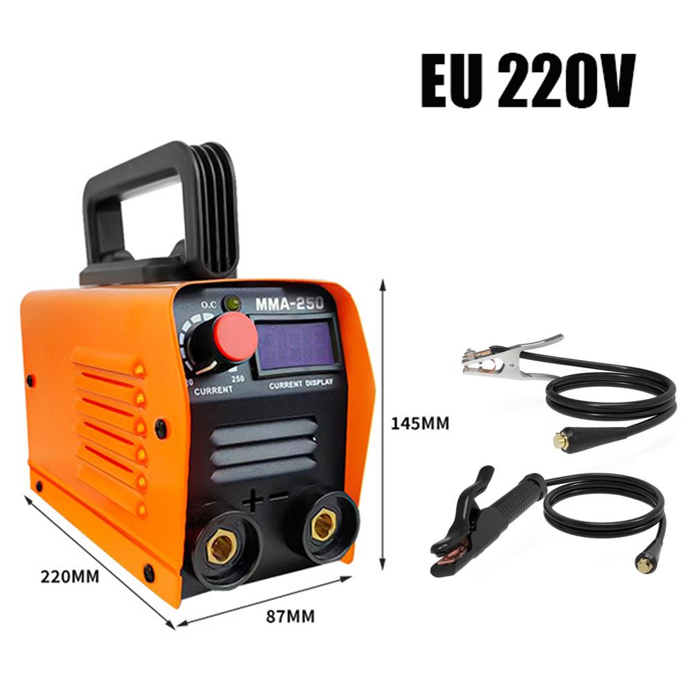 MMA-250 MIG Welder 4KW Inverter Arc Electric Welding Machine TIG/ARC Stick Argon Precise Digital Pulse Welder EU Plug/US Plug