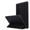 Case for iPad 10.2 (2020) - Silicone+Leather/PU, Black, Auto Wake/Sleep