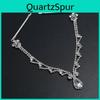 Elegant Water Drop Crystal Headband With Geometric Design For Wedding And Gift Giving