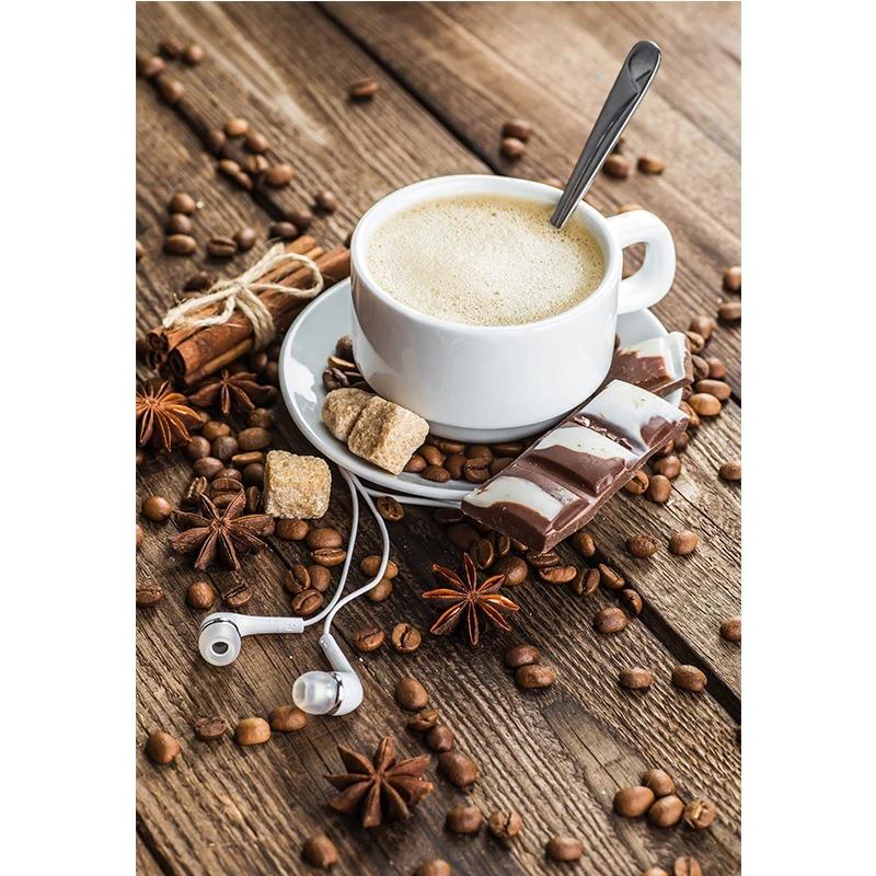 Moderní Obrazy a Tisky na Plátně s Motivací Chleba a Kávy HD Obrázky Nástěnné Umění Pro Obývací Pokoj Domácí Kuchyni Restauraci Dekorace Cuadros