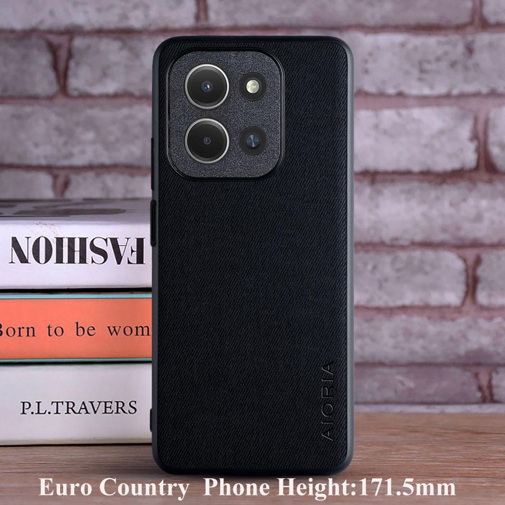 Case for Realme  C85 C75 4G 5G funda Soft TPU Master Hard Textile Leather Fashion Phone Cover Coqua for realme C75 Case capa