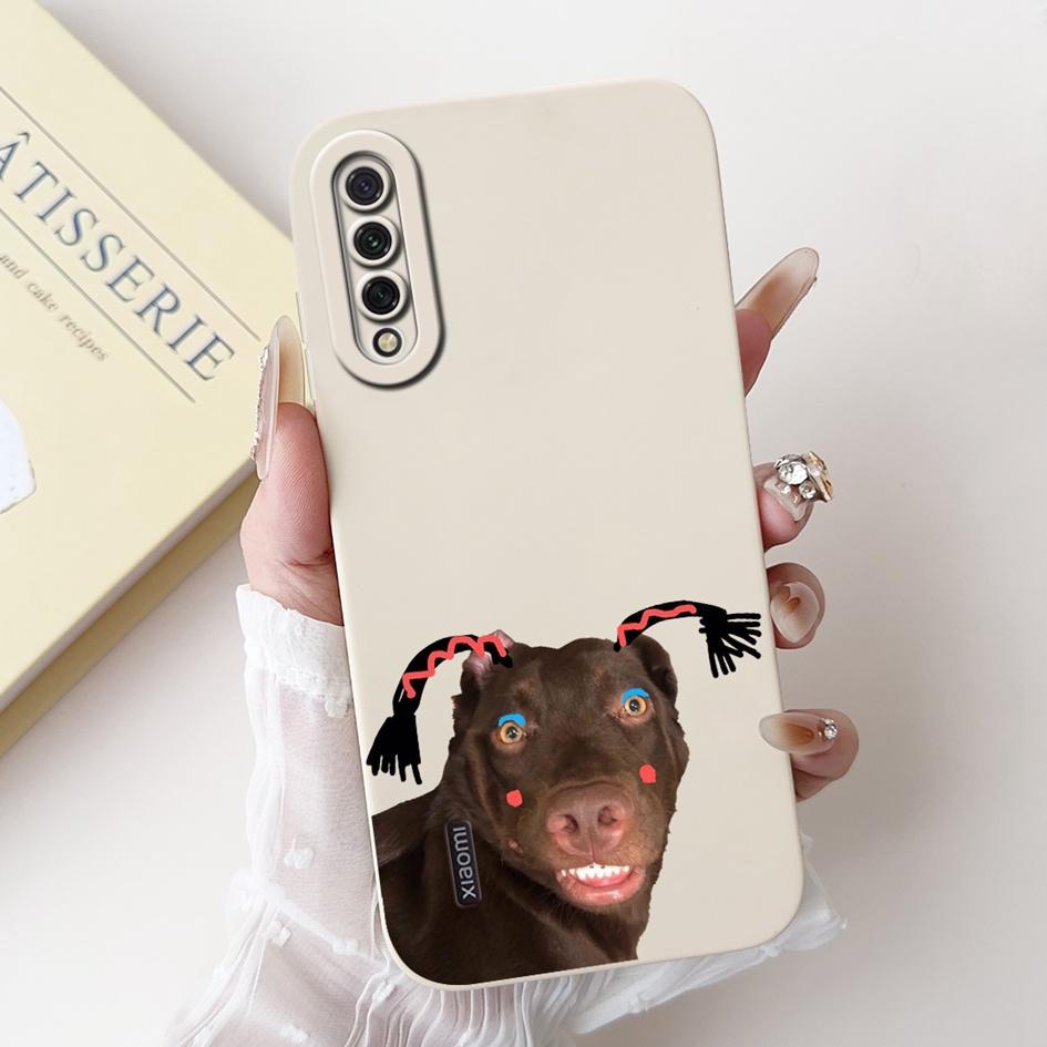 For Xiaomi Mi A3 Case MiA3 Shockproof Cover Cute Cartoon Panda Rabbit Soft Silicone Matte TPU Phone Case For Xiaomi Mi CC9e Capa