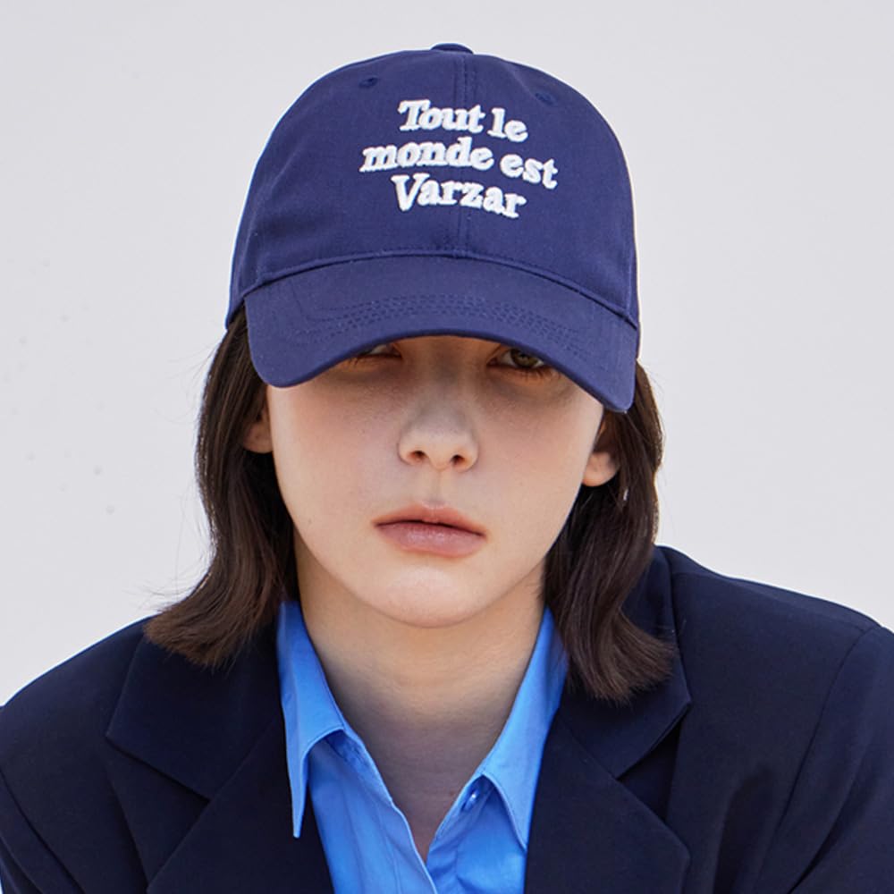 TMV Lettering Ball Cap Twill Navy [VARZAR]