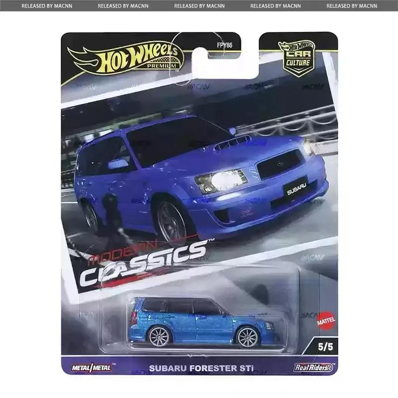 Original Hot Wheels Premium Car Culture Modern Classic Diecast 1/64 alloy model carro Nissan skyline gtr sileighty benz subaru