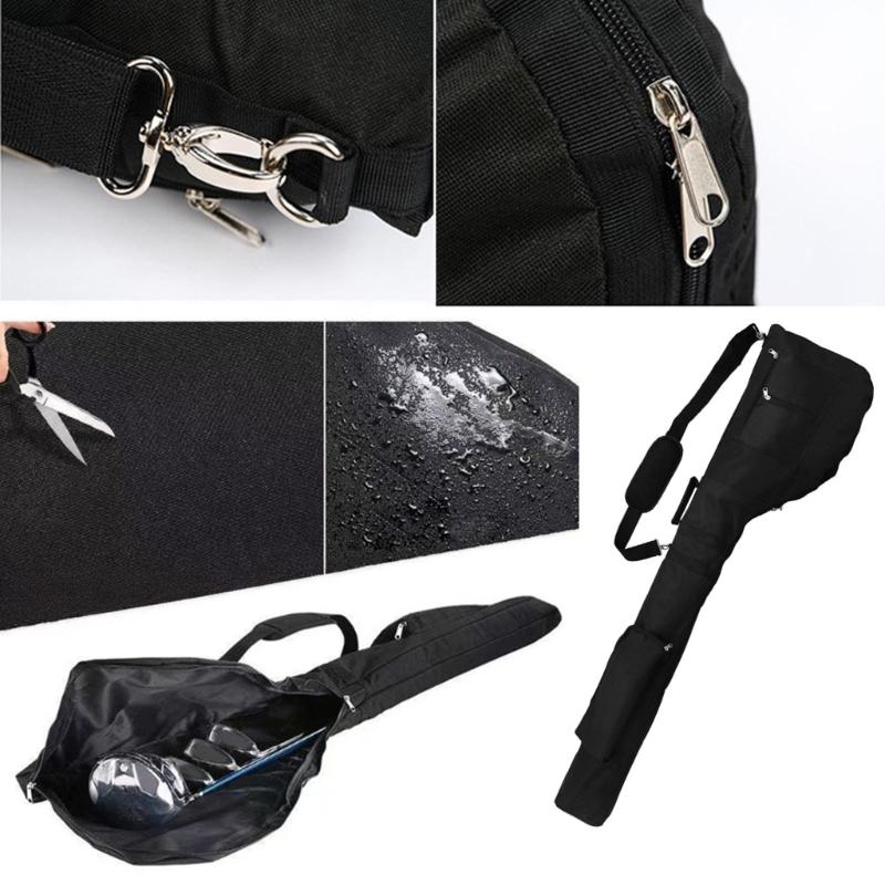 Golf Practice Bag Golf Club Carry Bag Golf Bag with Adjustable Shoulder Straps
