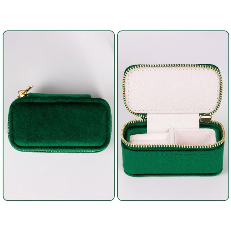 Soft Flannel Jewelry Box Storage Organizer Protect Your Beloved Accessories