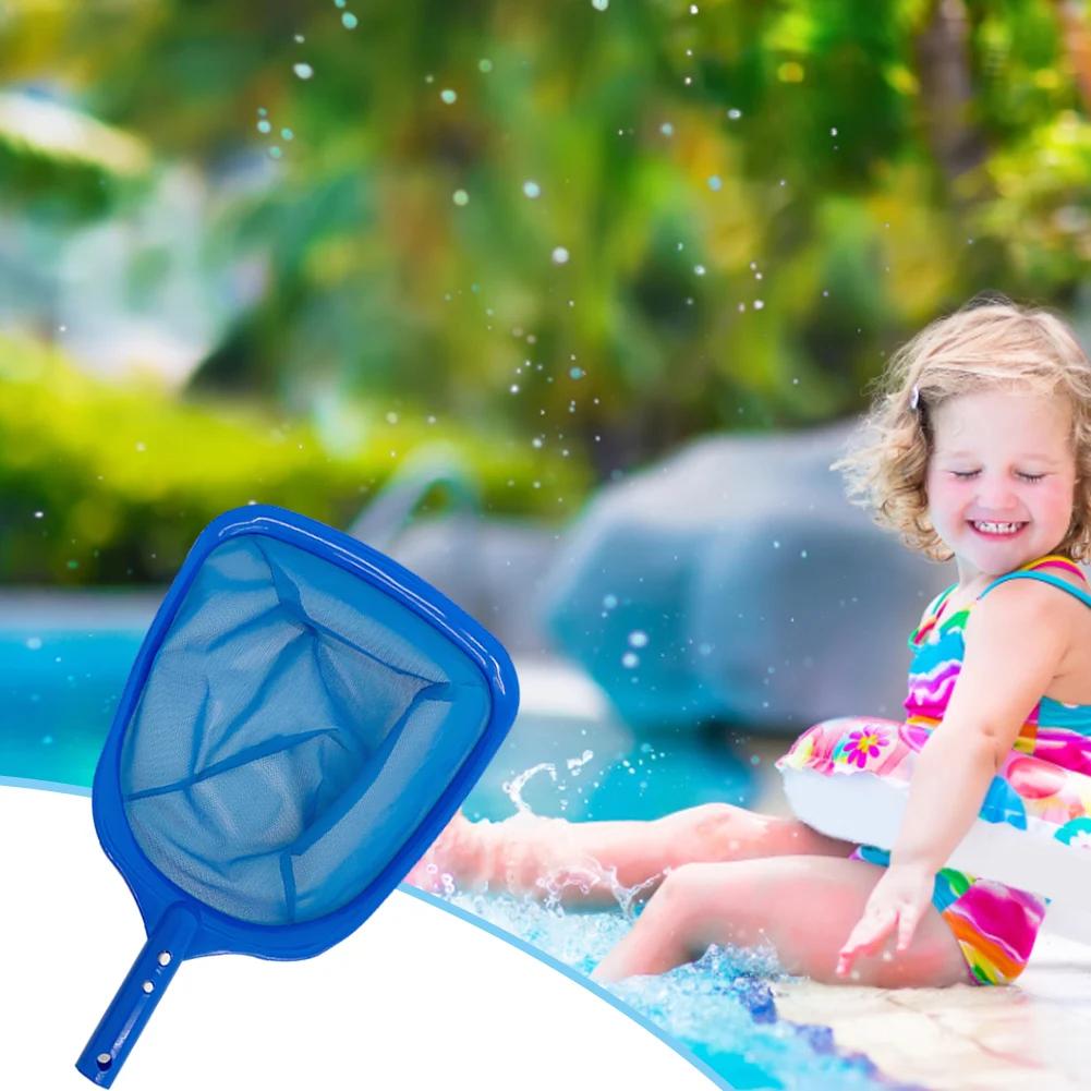 Telescopic Pond Bathtub Pool Cleaning Nets Debris Salvage Mesh Swimming Pool Cleaner Skimmer Leaf Catcher Net Bag with Rod