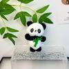 Panda Cuddly Bamboo Keychain Cartoon Children Backpacks Hanging Dolls Plush