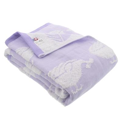 Top Fabrik Imabari Bad Weich und Glatt Imabari 60 x 120 Hergestellt in Lila Handtuch, Mull, Handtuch, Wal, Ca.. cm, Japan,