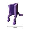 Articulated Book Ornament 3D Printed Desk Buddy Book Flexible Book Ornament with Movable Joints for Home Office Bookshelf Decor