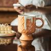 High Value Ice Cream Mug Girls Ceramic Cup Creative Goblet Household Water Cup Breakfast Cup Coffee Cup
