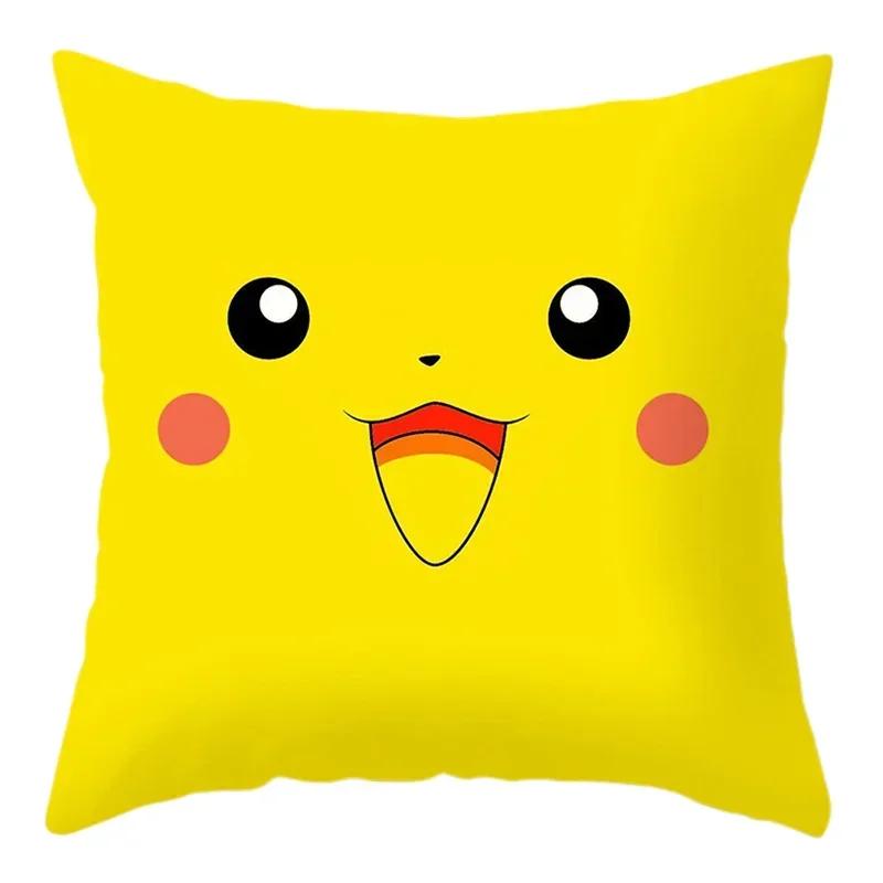 Cartoon Throw Pillow Covers Living Room Decoration Printed Sofa Cushion Cover Polyester Soft Pillowcase