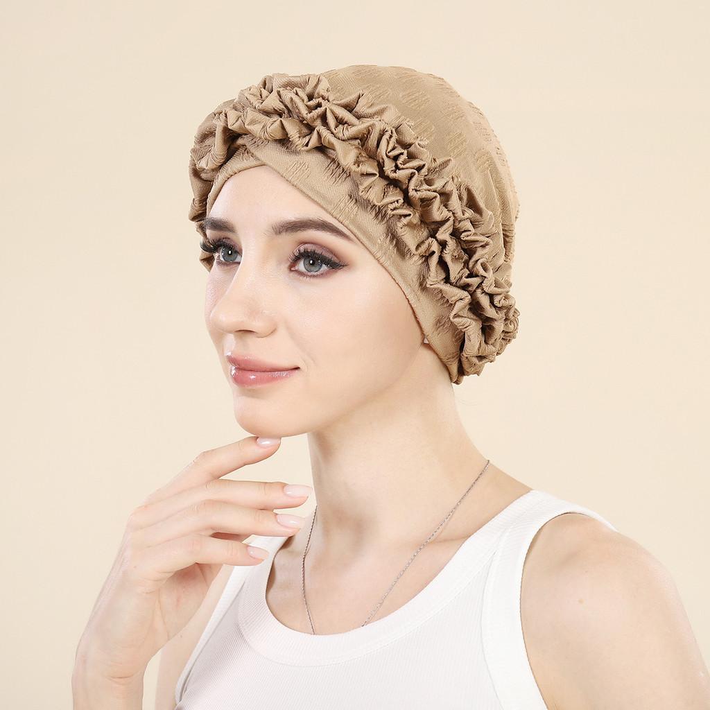 Summer Winter Autumn Spring Unisex Circular Crown Cap With No Brim