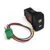 5Pin LED  Car Push Button Fog Light  Switch With Wire For Civic  For  Accord  For CRV On Off  Push-Button Fog Light Switch