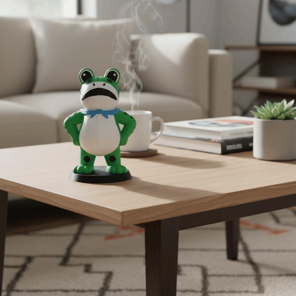 Funny Frog Ornaments 3D Printed Frog Model New Protest Frog Toy  Gifts