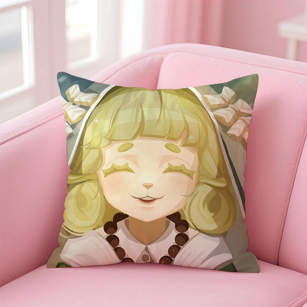 Game D-Dislyte Cushion Cover Home & Car Multi-Scene Pillow Cover - Reversible, Soft & Durable for Daily Use