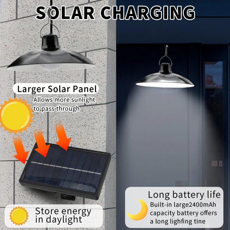 Upgraded 8800mAh Solar Outdoor Light Double Head 112 LED Motion Sensor Waterproof Solar Shed Light For Courtyard Garden Garage