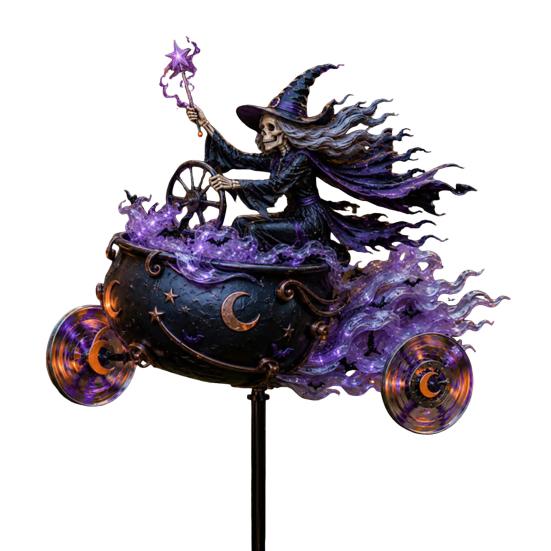 Spooky Lawn Decor for Home Halloween Motorcycle Metal Garden Stake Decor, Iron Yard Art Balcony Stakes, Waterproof Ornament Patio Decoration