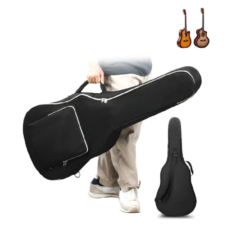 Compact Guitar Protective Storage Bag Thicken Guitar Backpack for 40 41 Inch Guitar Musical Instrument Easy Transport