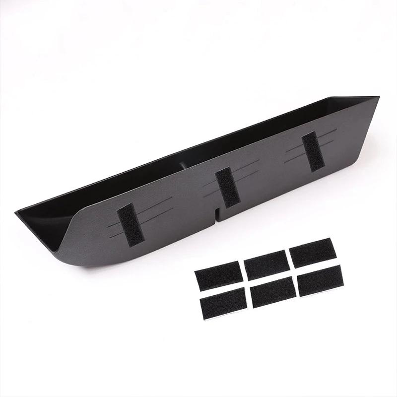 For Land Rover Discovery 5 LR5 L462 2017-2018 ABS Plastic Black Car Rear Trunk Tail Multifunction Storage Box Auto