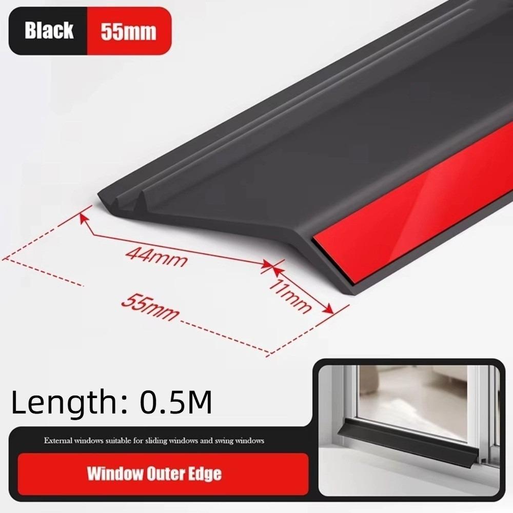 Ainproof Water Backflow Window Water Blocking Bar Sealing Function Rain Flashing Board  Home Window