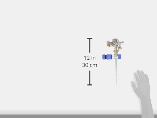 Safety-3 Metal Sprinkler, Wide-Range Rotating Type, Watering Range 20m (SSP-8)