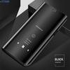 Skinlee For Xiaomi Redmi 15C 14C 13C 12C Case Mirror View Smart Flip Shockproof For Redmi Note 15 14 13 12 10 Pro Plus 5G Cover