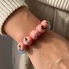 Exaggerated Lemon Bracelet Colorful Beads Stacked Bracelet Cute Fruit Beaded Bracelet  Girls Wear