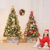 150cm Christmas Tree Decoration Package Tree Home Use  European Gold Christmas PVC Tree