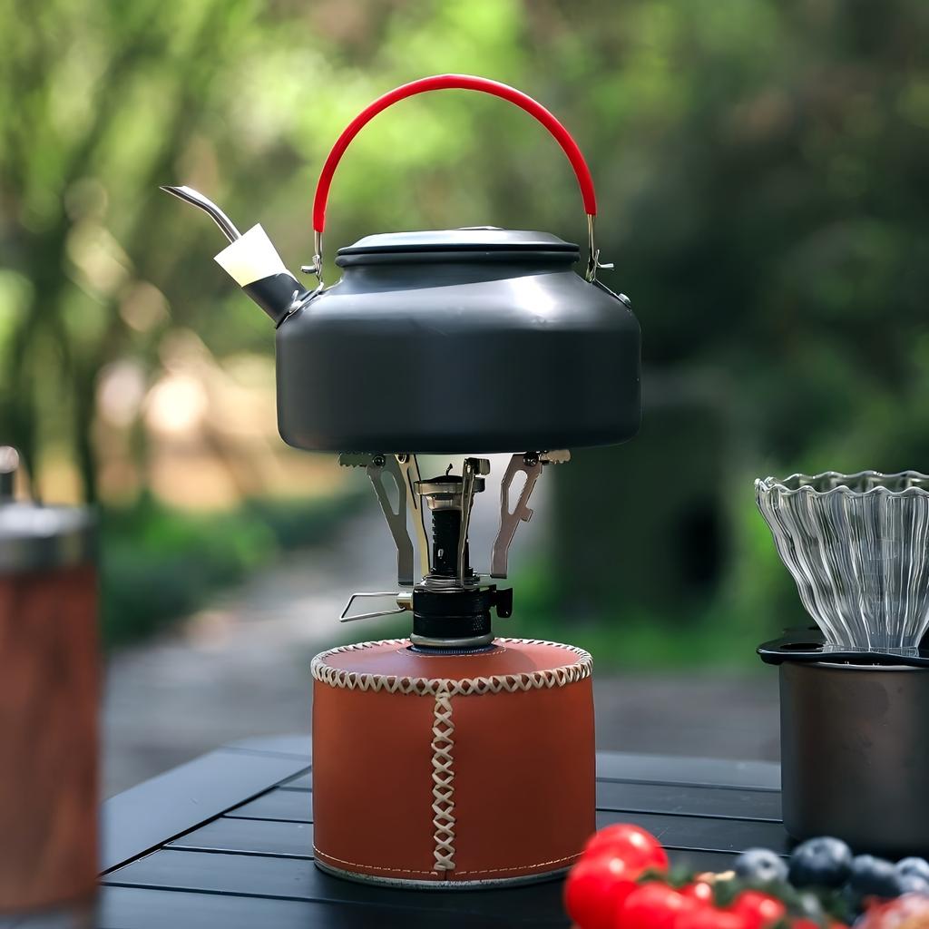 Portable Camping Accessories Gas Cooker Outdoor Camping Aluminum Alloy UltraLight Picnic Cooking Camp Stove Survival Furnace