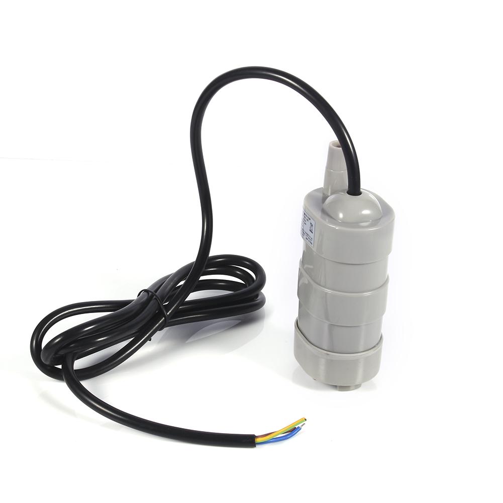 12V Vertical Submersible Motor   5 00LCelsiusH wCelsius 1.5M Black Bare Line