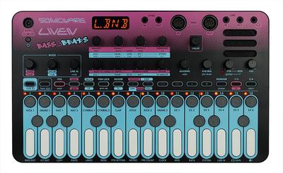 Sintetizator de bas Sonicware Liven și cutie de ritm de tobe BASS&BEATS [Mașină cu wavetable]