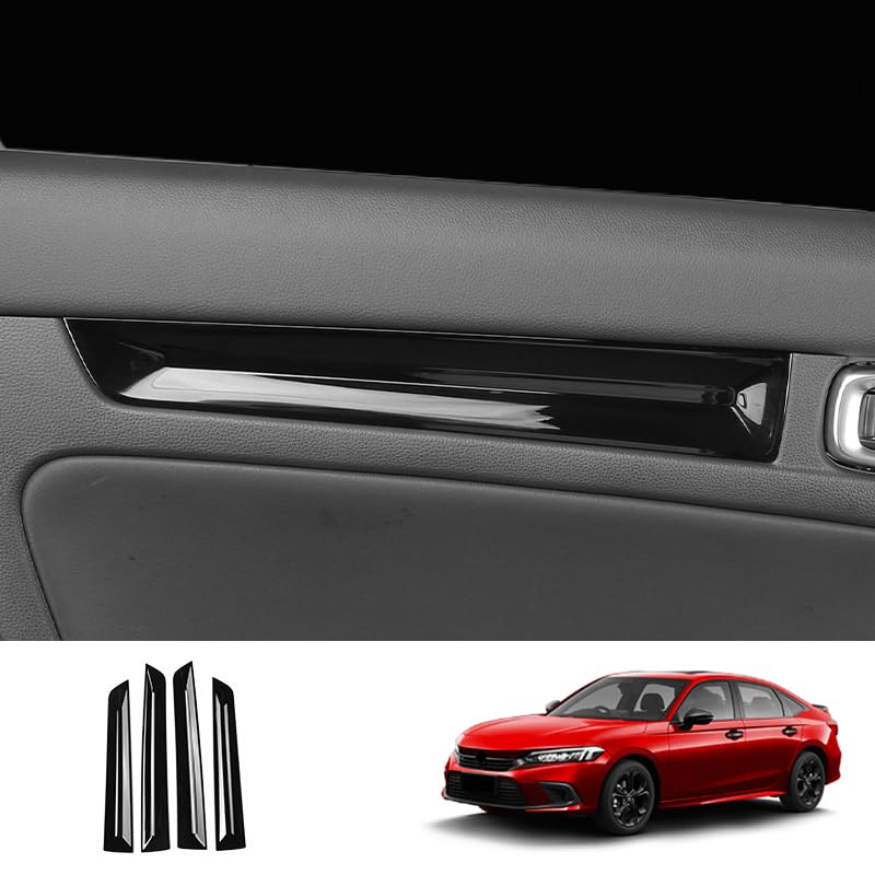 

Onami 11-е поколение Civic Дверь Внутренняя дверная панель Внутренняя панель Внутренние детали Высокая спецификация Honda Новый CIVIC FL1 ABS 4шт [Черный] 11CIV-88-BK чёрный