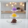 Simulation Ice Cream Ball Model Waterproof Lifelike Fake Sweet Cone Ornament for Window Display Home Kitchen Decor Photo Props