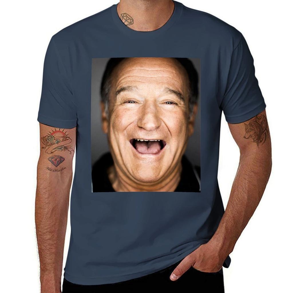 Robin Williams Lol TShirt Sports Casual Breathable Tee Shirt TShirt