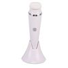 Facial Cleansing Brush 4 in 1 Vibrating Electric Face Scrubber Exfoliatorwith Heating Metal Massage Head IPX6 Water Proof for Men Women