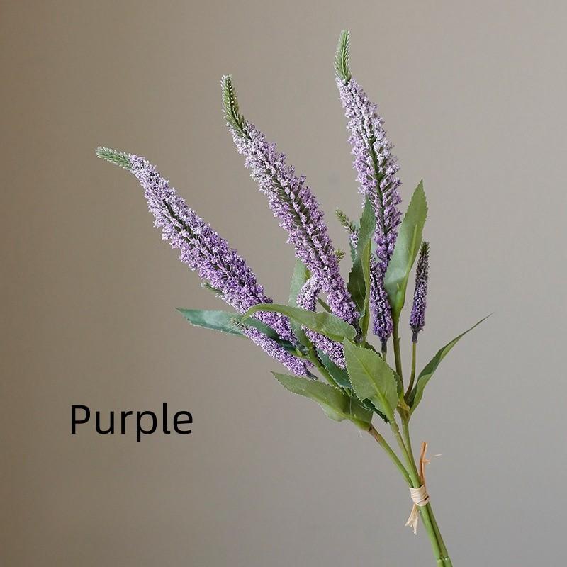 1 Bouquet of Flowers Sage Wedding Decorations Home Furnishing Decoration Rural Floral Materials Hand Tied Bouquet Artificial Flower
