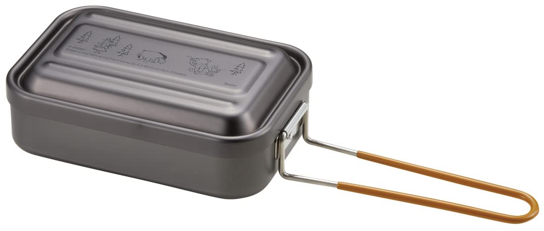 

Skater Aluminum Messtin Mess Outdoor Messing with Measuring Measuring Disney Winnie the Pooh Cooker, Tray, 600ml, Pad, Design, AFTM6N-A