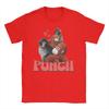 Unisexs TShirt Baby Monkey Punch Cute Monkey Punch Casual Cotton Tees Short Sleeve  T Shirt Crewneck Clothing Original